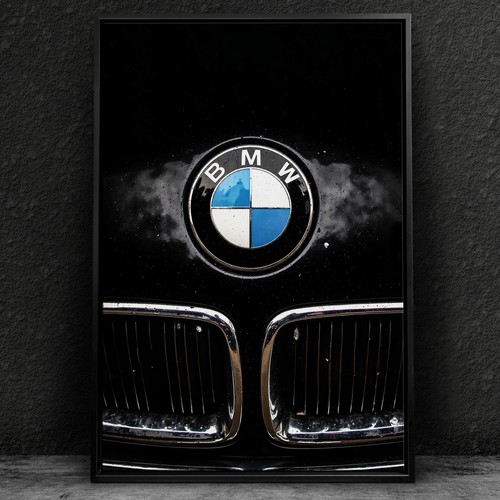 Wandbild bmw auto logo - ✅,