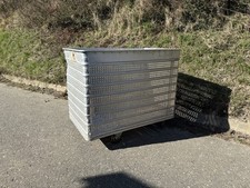 Transportwagen Wäsche,Reinigung,Werkstatt Container Aluminium