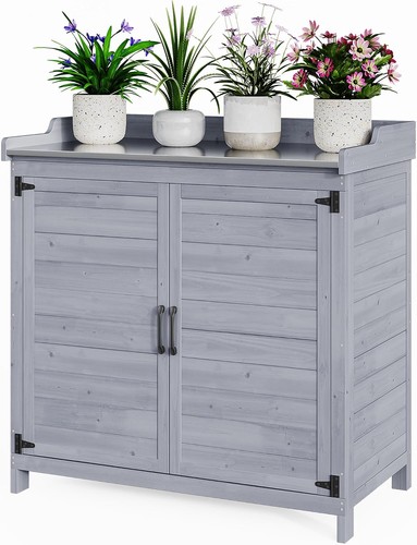 Pflanztisch mit unterschrank - pflanztisch,