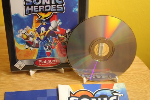 Sonic heroes ps2 platinum - sonic,
