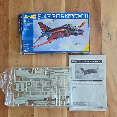 Revell flugzeugbausatz 4f - revell, f-4f