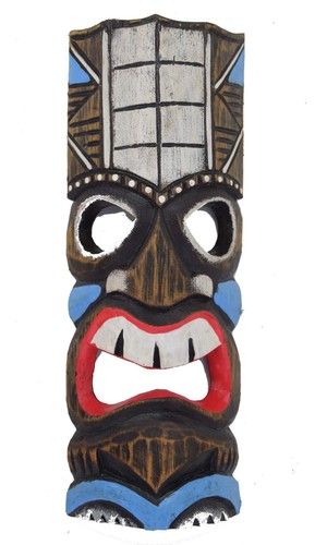 Holzmaske 30cm tiki - 30cm,