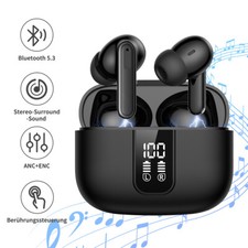 Bluetooth Kopfhörer 5.3 In Ear Ohrhörer TWS Kabellos Airbuds Noise Cancelling