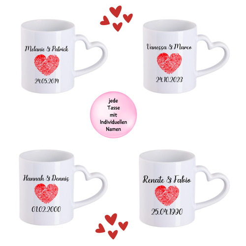 Tasse herzhenkel - tasse,