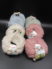 FILATURA DI GROSA Natur - Wolle Japanische Grasfaser Ramie bunt  400g