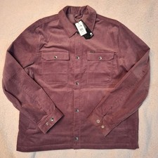Volcom Stone Likeaton Cordjacke XL Burgund Weinrot