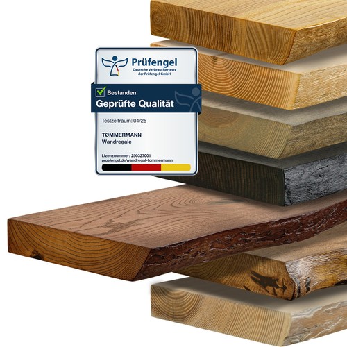Holzregal wandregal mit - cm,