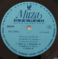 Krzysztof Komeda Astigmatic - Original Polish Jazz
