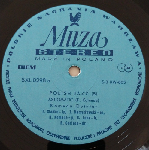 Krzysztof komeda astigmatic - krzysztof,