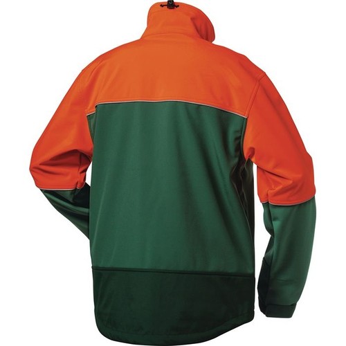 Waldarbeiter-Softshelljacke