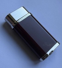 Cartier Godrons Silber & Rot