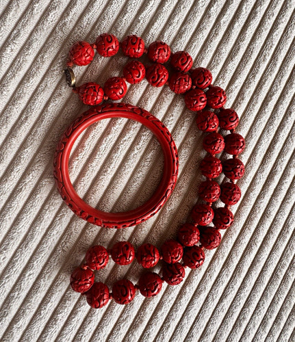 Collier kette geschnitzte - collier,