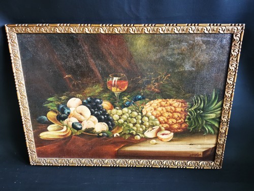 ölgemälde stilleben obst - Ölgemälde,