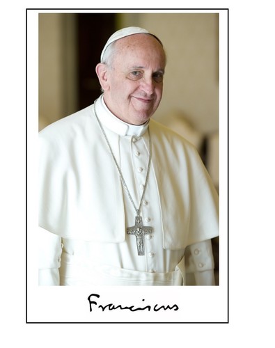 Papst franziskus autogramm - franziskus,,