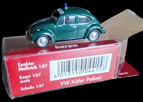 Herpa käfer 87 polizei - vw, 1:87
