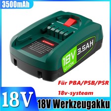 3500mAh Lithium-Ionen Akku Für Bosch 18V PBA PSR PSB PSM 18V-System Werkzeugakku