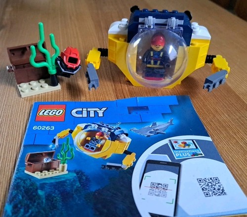 Lego city 60263 - lego, mini-u-boot