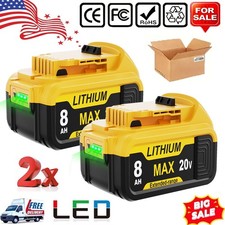 2Pack 8.0AH Lithium Ion