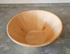 IKEA Obstschale Dekoschale Servierschüssel ~ SEKIN ~ Holz ~ ⌀ 28 cm ~ #2