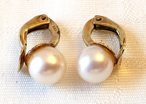 Ohrringe clips gold - ohrringe,