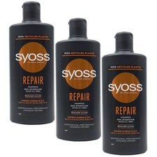 Syoss Shampoo Repair, (3er Pack) 440ml
