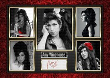 Amy winehouse signed - - ,