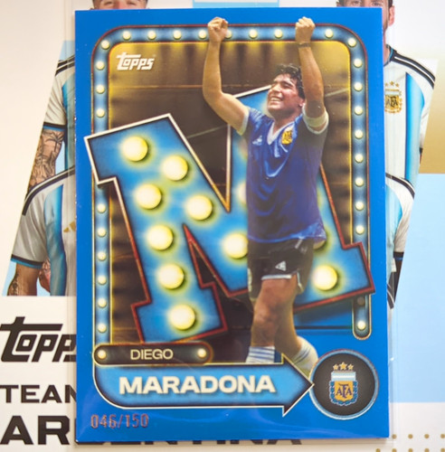 Topps diego maradona - diego,