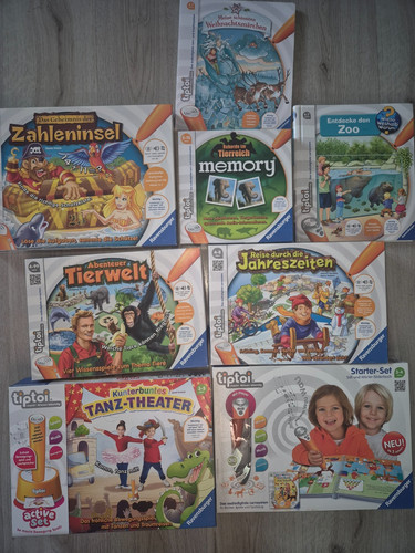 Tiptoi großes set spiele und - tiptoi,