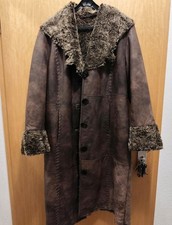 damen ledermantel 42 , mit