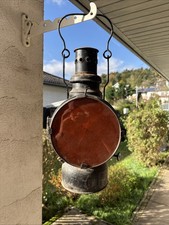 Original Dampflok Laterne Sh-2, Ostddeutschland, 40cm Hoch, Dekorativ, rar