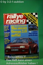 Rallye racing opel omega - rallye, 2/87