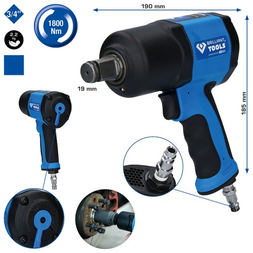 Tools brilliant 4 - ks, 3/4"