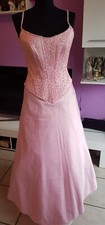 Zweiteiliger ALinie Hochzeitskleid BALLKLEID Hennakleid  Rosa Große  36-S-Neu