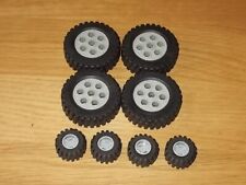 LEGO 8 Räder - Reifen mit