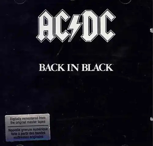 Back in black - ac/dc, (1980)