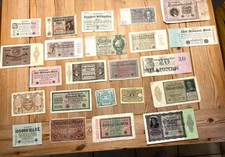 Alte Geldscheine Deutschland