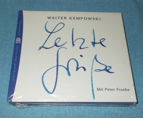 Walter kempowski letzte - kempowski,