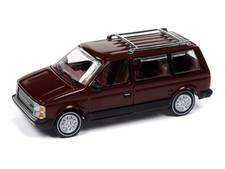 DODGE Caravan - 1985 - Crimson Red - Auto World 1:64