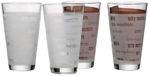 Latte macchiato gläser set - latte,