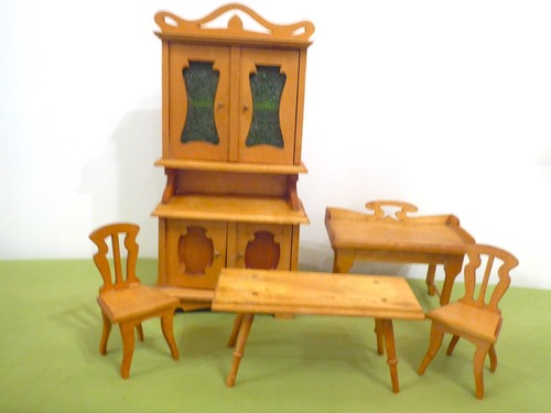 Puppenstuben möbel antik - ,