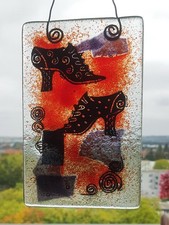 Fensterbild Glas Glasbild