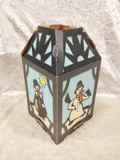 Dresdner Pappe Laterne Advent Antik Schneemann Weihnachten Erzgebirge 