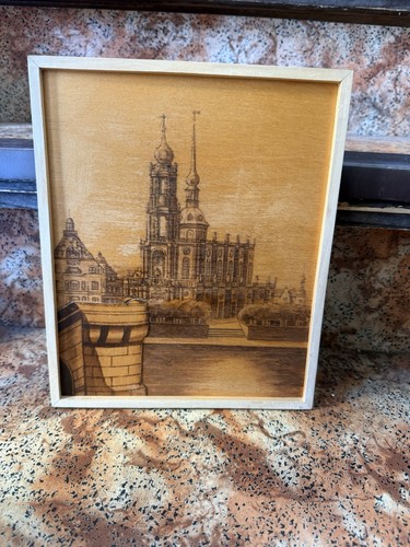 Dresden frauenkirche holzbild - frauenkirche,