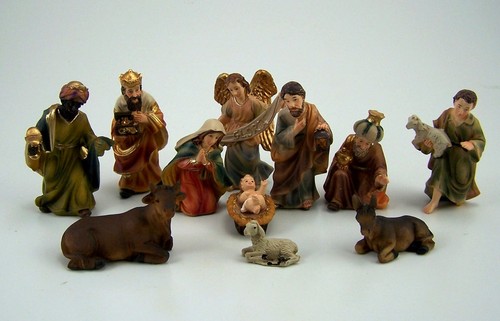 Krippenfiguren set polyresin - set,