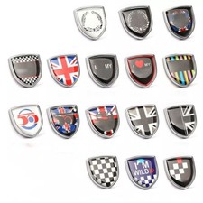 Auto Metall Emblem Abzeichen Aufkleber Decal Universal für MINI Cooper S JCW ONE