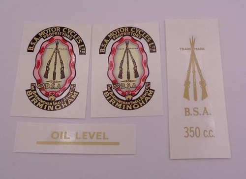 Bsa gold star abziehbilder - bsa,