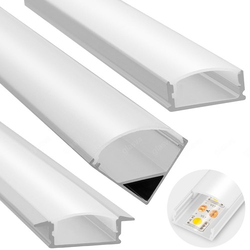 100stk led aluminium profil - 5-100stk,