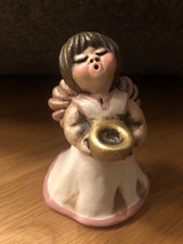 Original Bozner Engel Thun 11 cm Kerzenengel Keramik