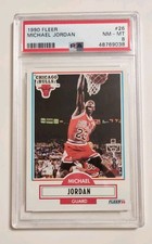 Michael Jordan 1990 Fleer #26