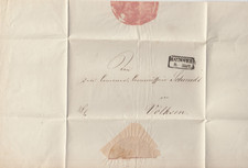 8.8.1846 - HANNOVER - VOLKSEN - Originalbrief - L81.1